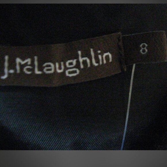 Tweed J McLaughlin Skirt  Wool & mohair, w metallic thread - Picture 3 of 3